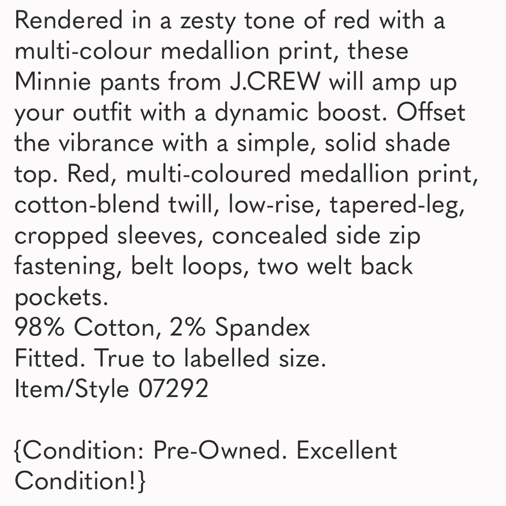 JCREW pants - Picture 8 of 8
